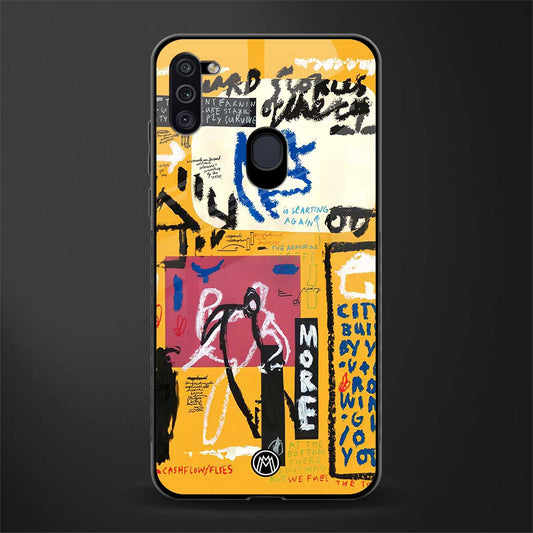 daily dose of motivation glass case for samsung a11 image