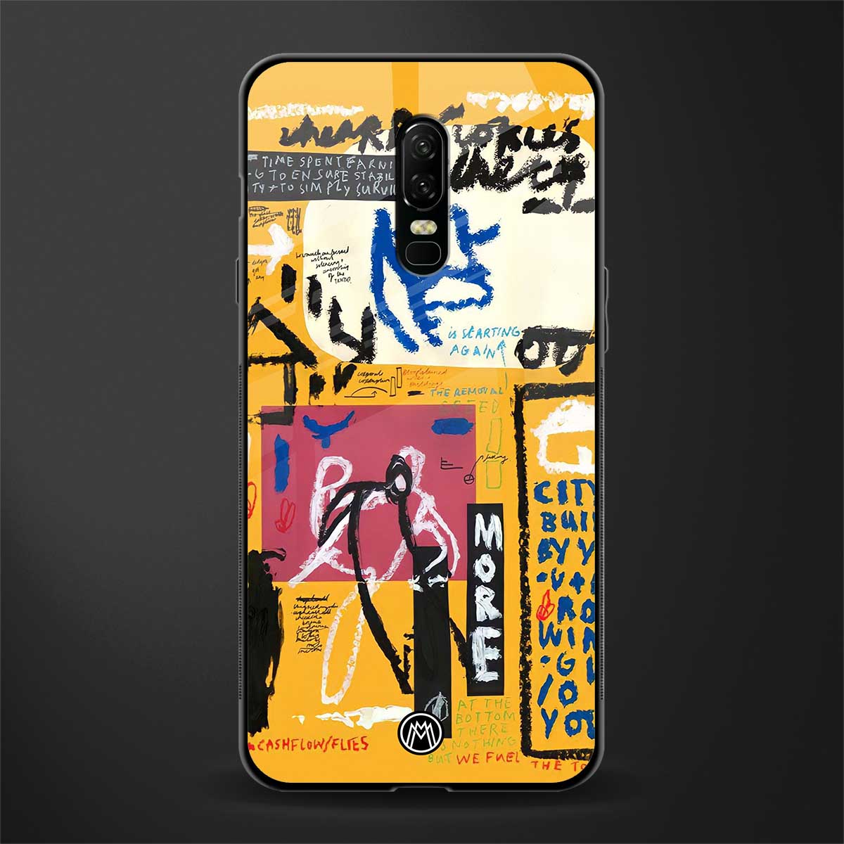 daily dose of motivation glass case for oneplus 6 image