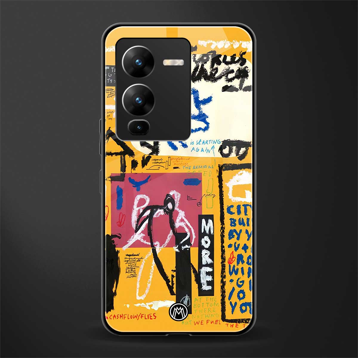 daily dose of motivation back phone cover | glass case for vivo v25 pro 5g