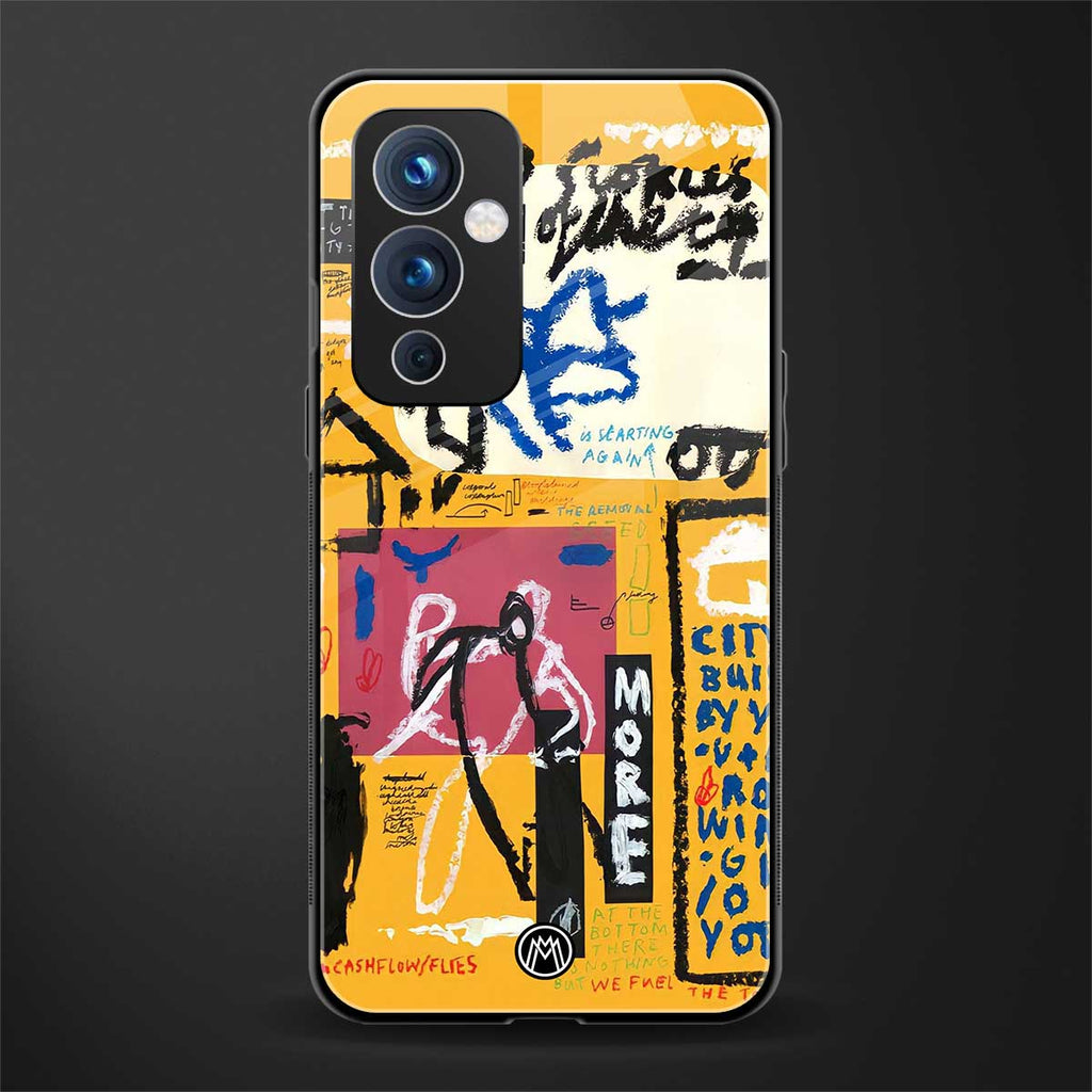 daily dose of motivation back phone cover | glass case for oneplus 9