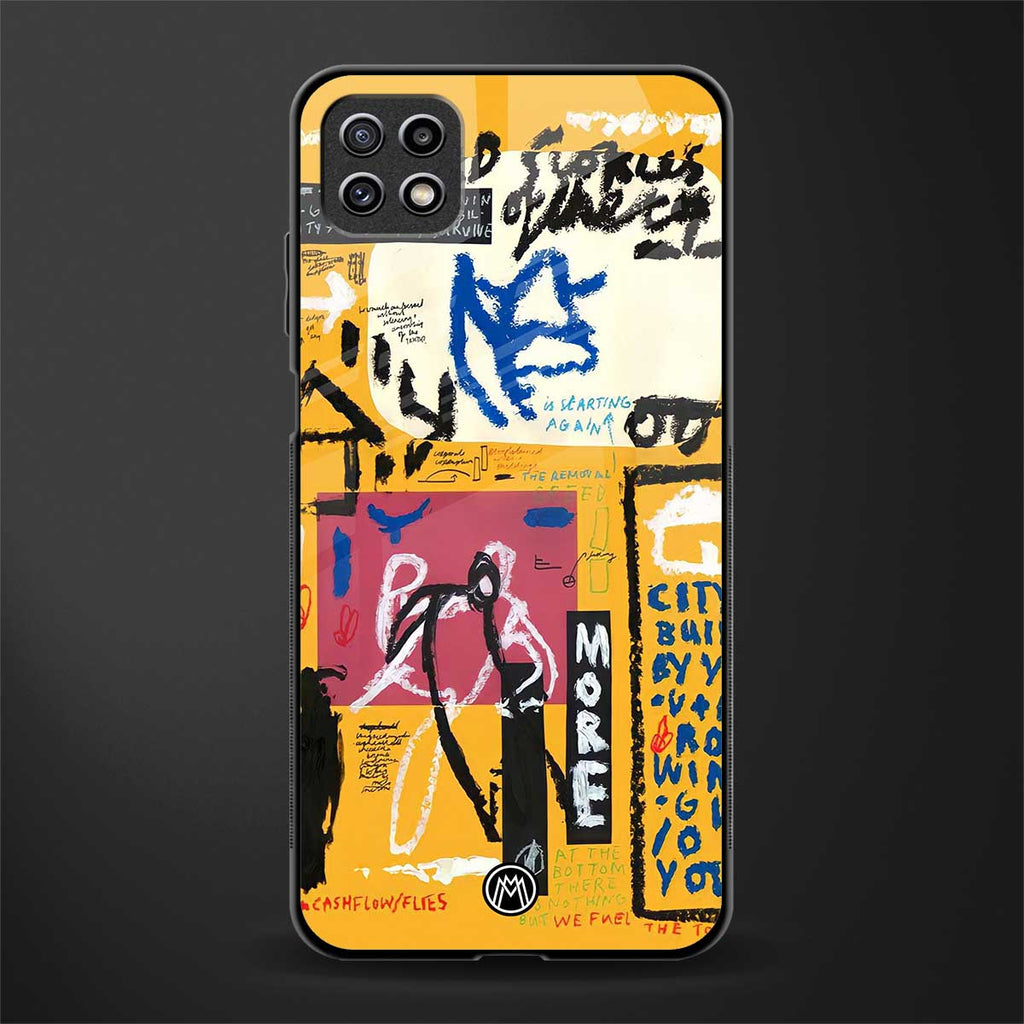 daily dose of motivation back phone cover | glass case for samsung galaxy f42