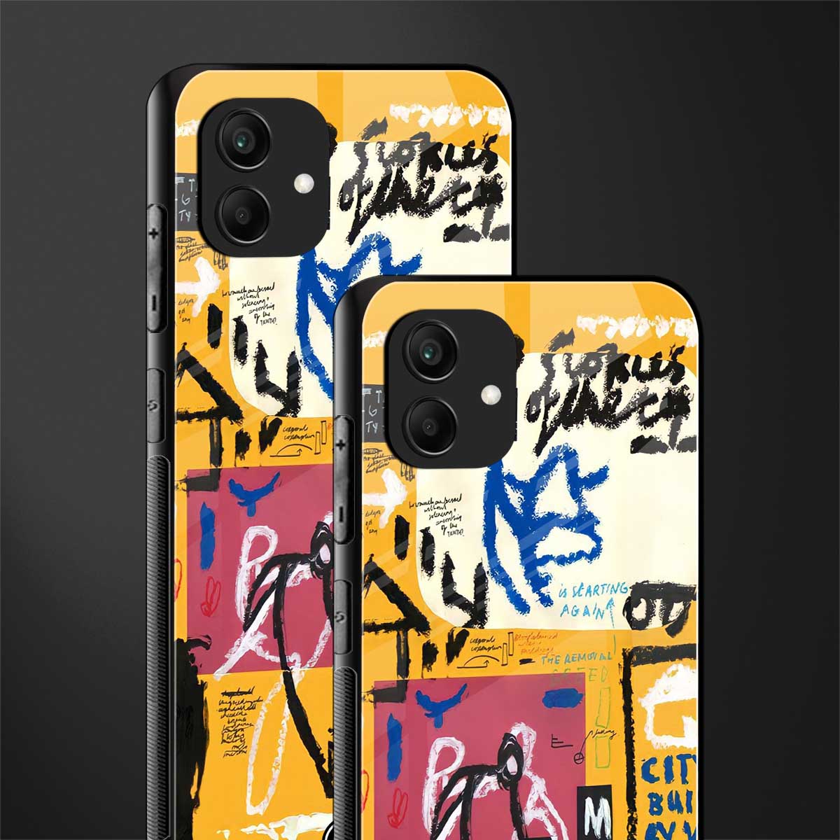 daily dose of motivation back phone cover | glass case for samsung galaxy a04