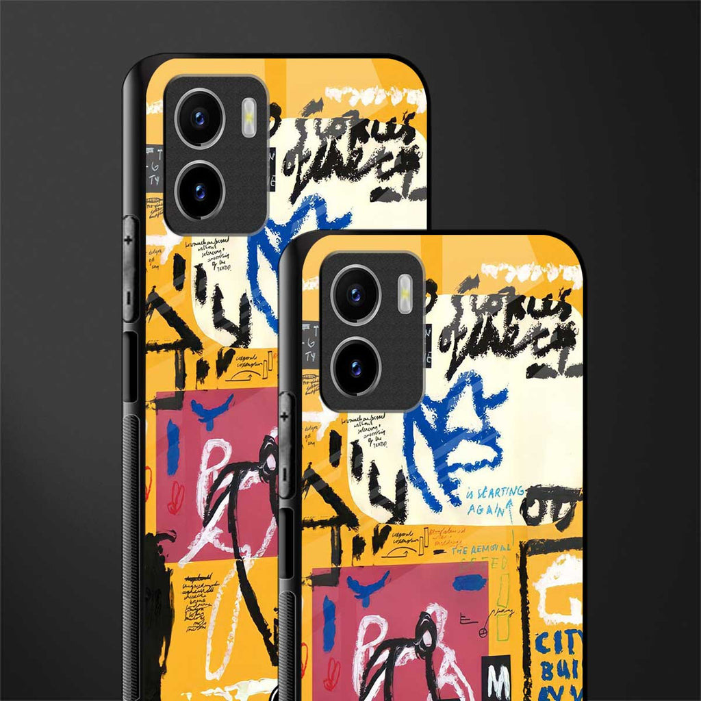 daily dose of motivation back phone cover | glass case for vivo y72