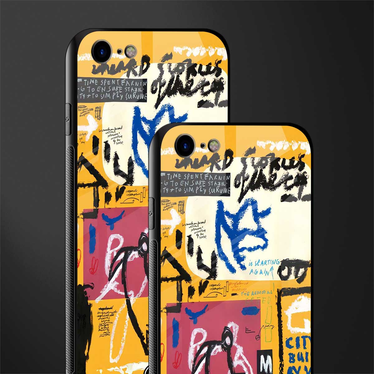 daily dose of motivation glass case for iphone se 2020 image-2