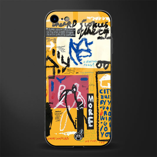 daily dose of motivation glass case for iphone se 2020 image