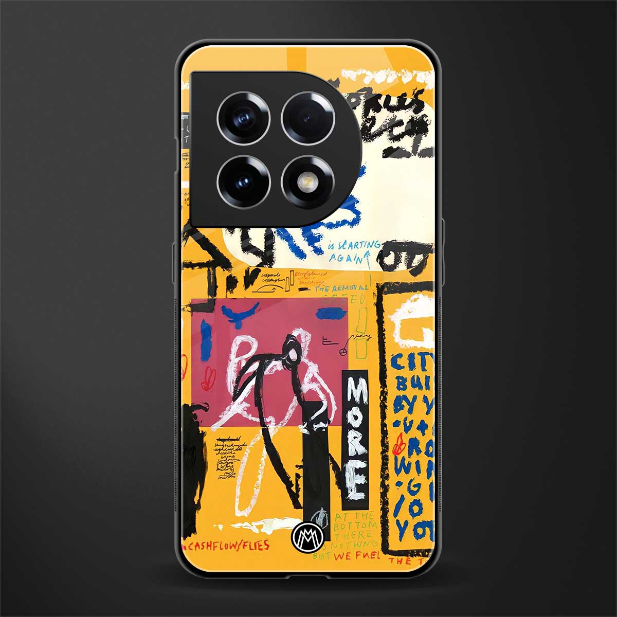 daily dose of motivation back phone cover | glass case for oneplus 11