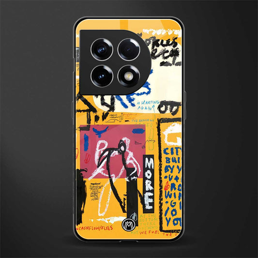 daily dose of motivation back phone cover | glass case for oneplus 11
