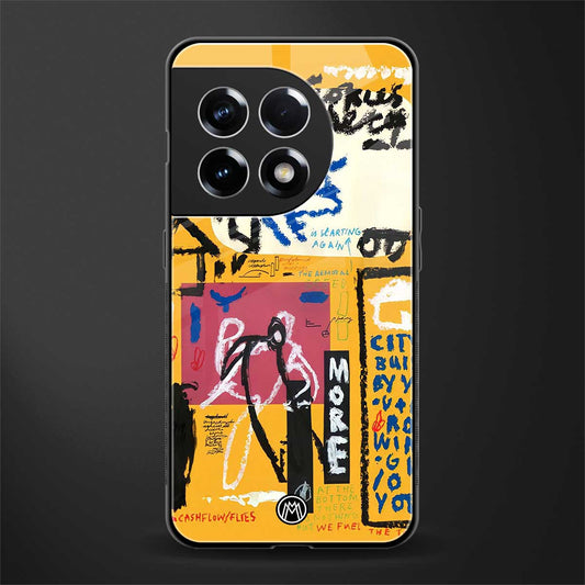daily dose of motivation back phone cover | glass case for oneplus 11r