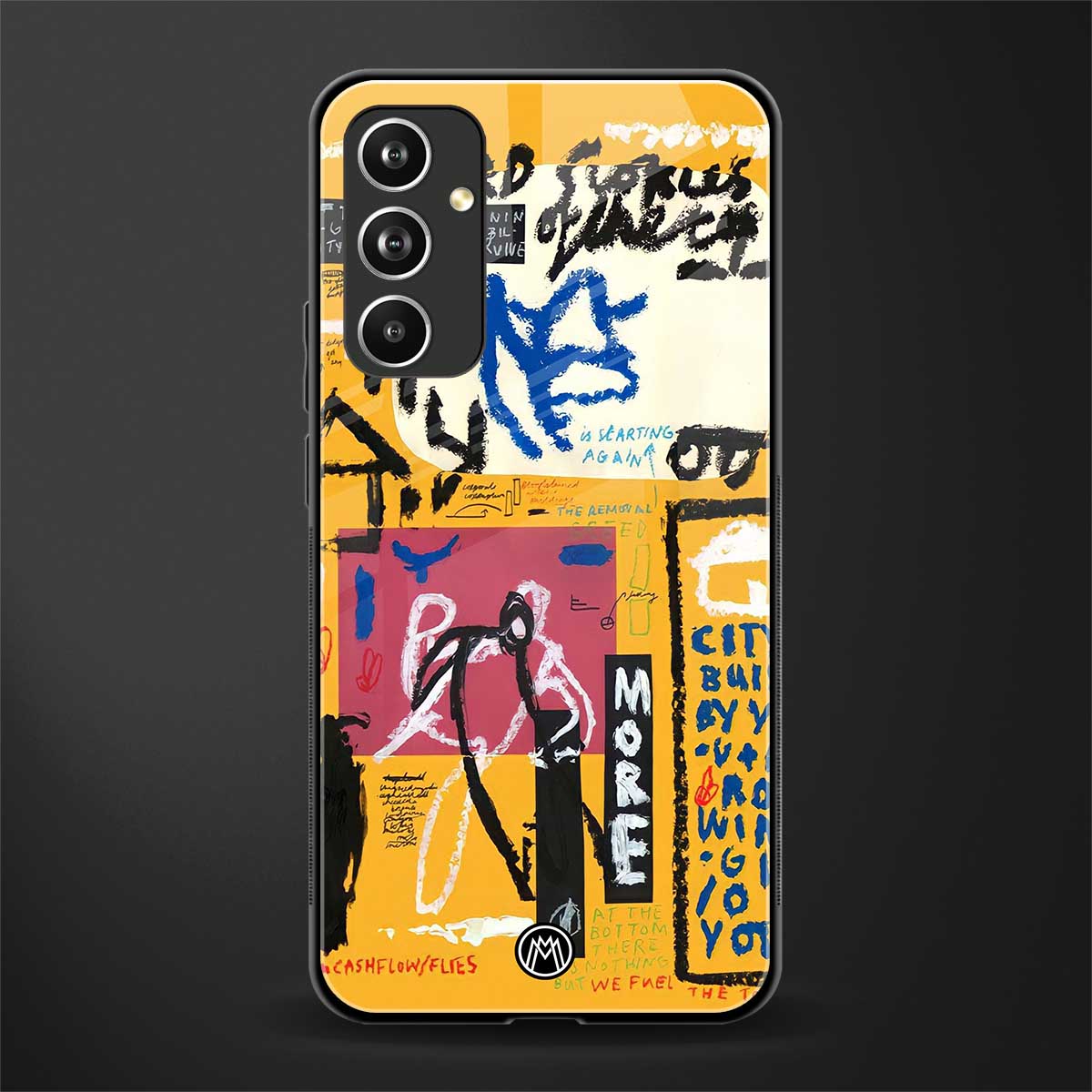 daily dose of motivation back phone cover | glass case for samsung galaxy a54 5g