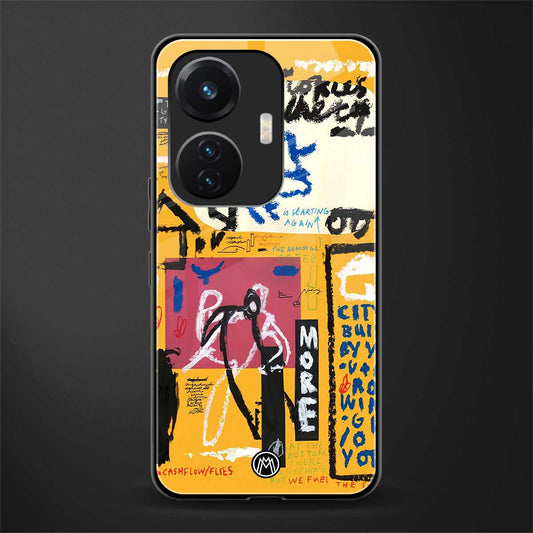 daily dose of motivation back phone cover | glass case for vivo t1 44w 4g