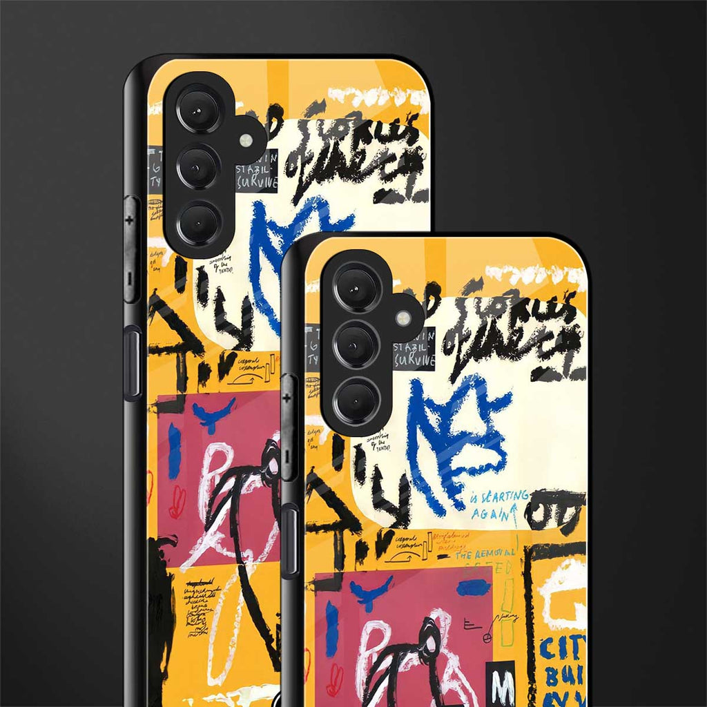 daily dose of motivation back phone cover | glass case for samsun galaxy a24 4g