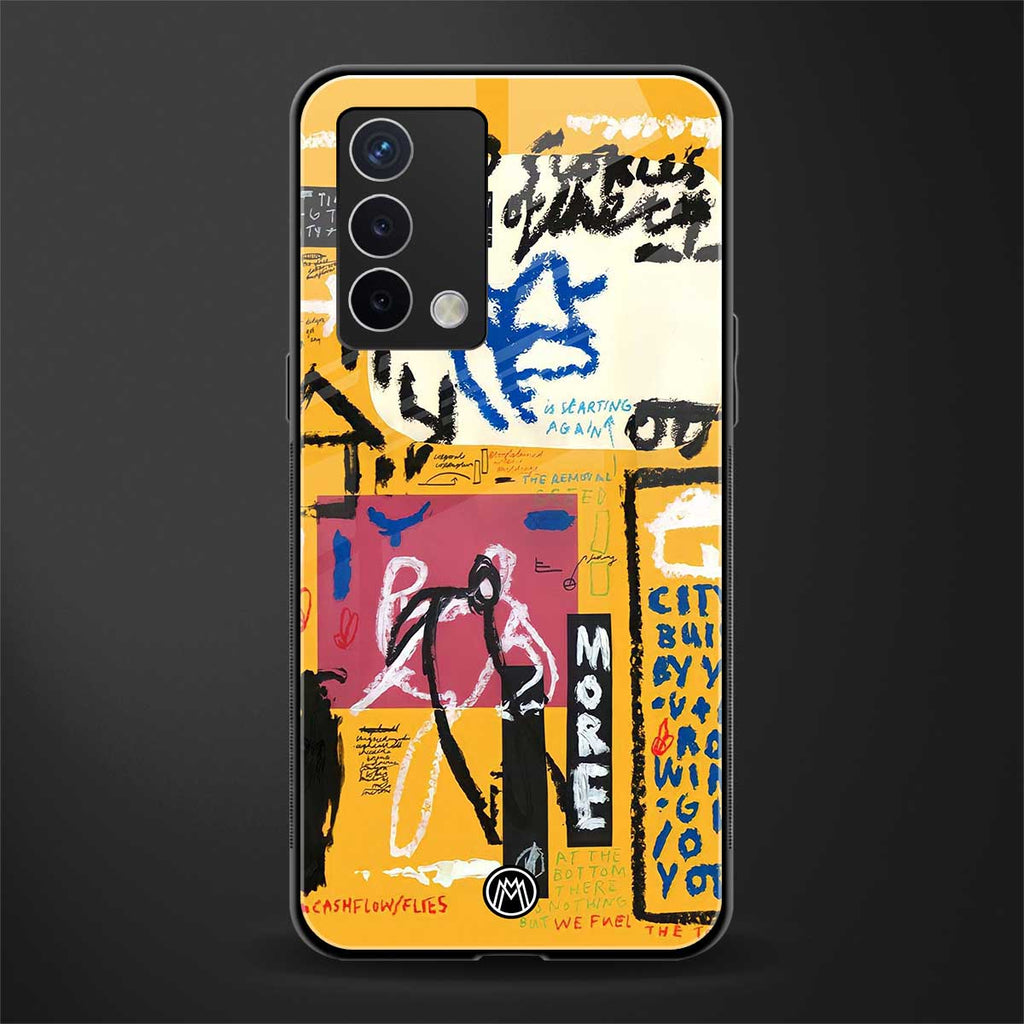 daily dose of motivation back phone cover | glass case for oppo a74 4g