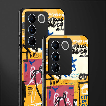 daily dose of motivation back phone cover | glass case for vivo v27 pro 5g