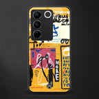 daily dose of motivation back phone cover | glass case for vivo v27 pro 5g