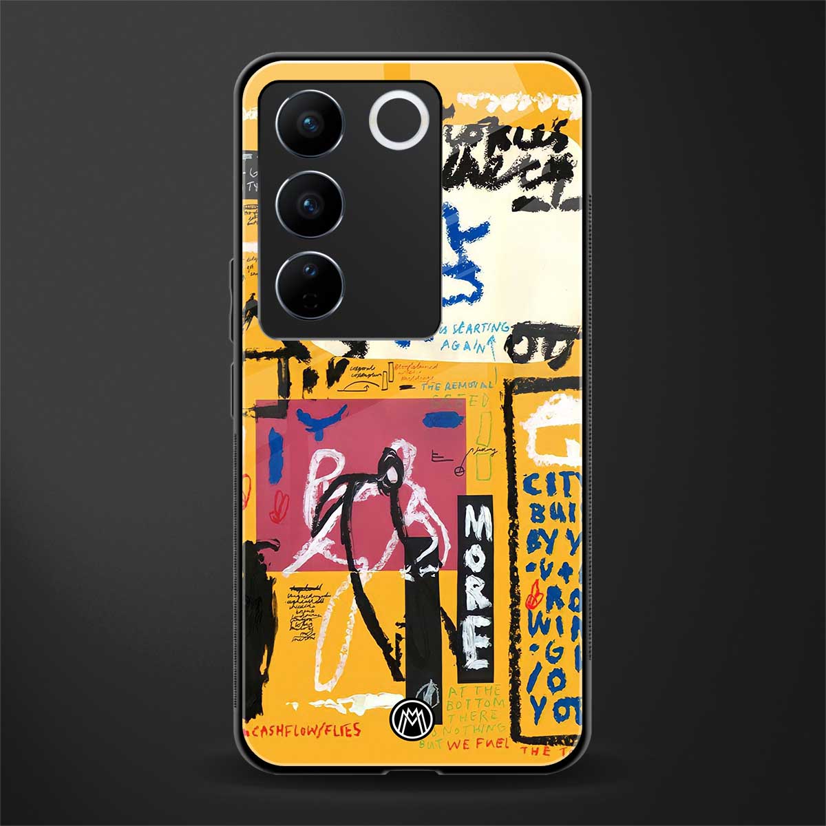 daily dose of motivation back phone cover | glass case for vivo v27 pro 5g