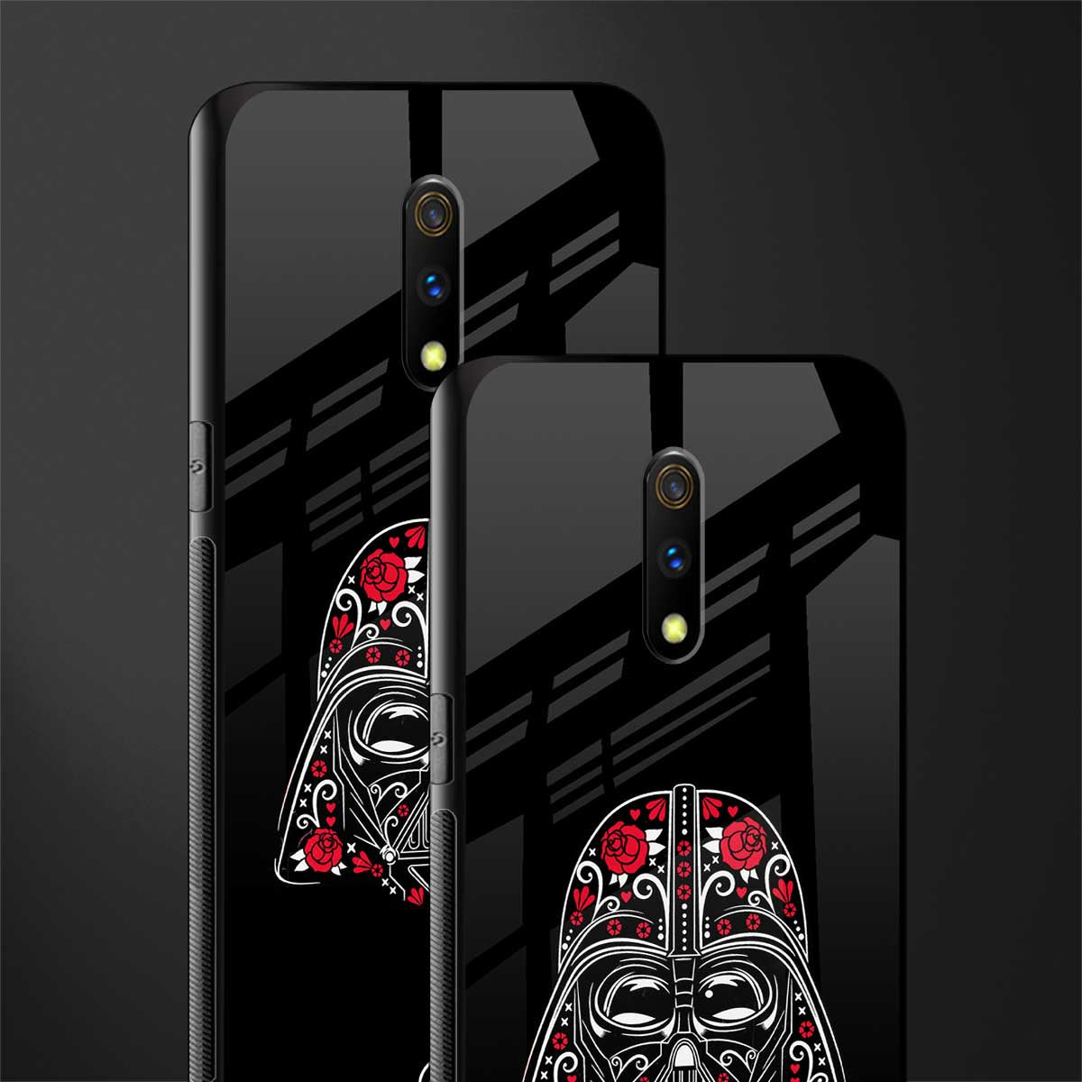 darth vader glass case for realme x image-2