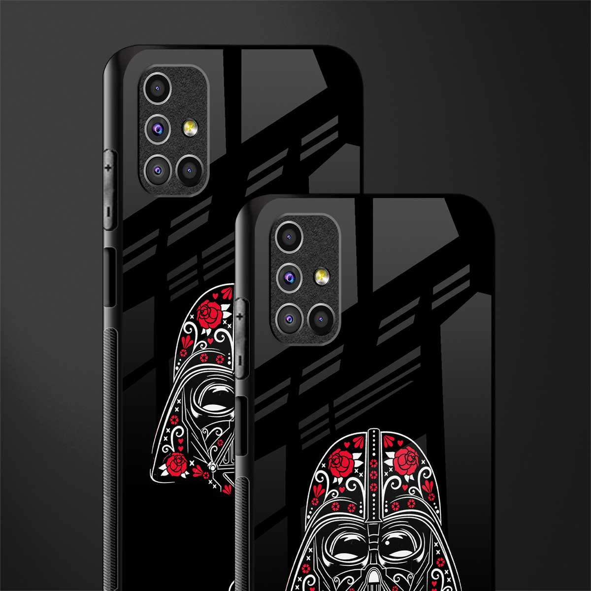 darth vader glass case for samsung galaxy m31s image-2