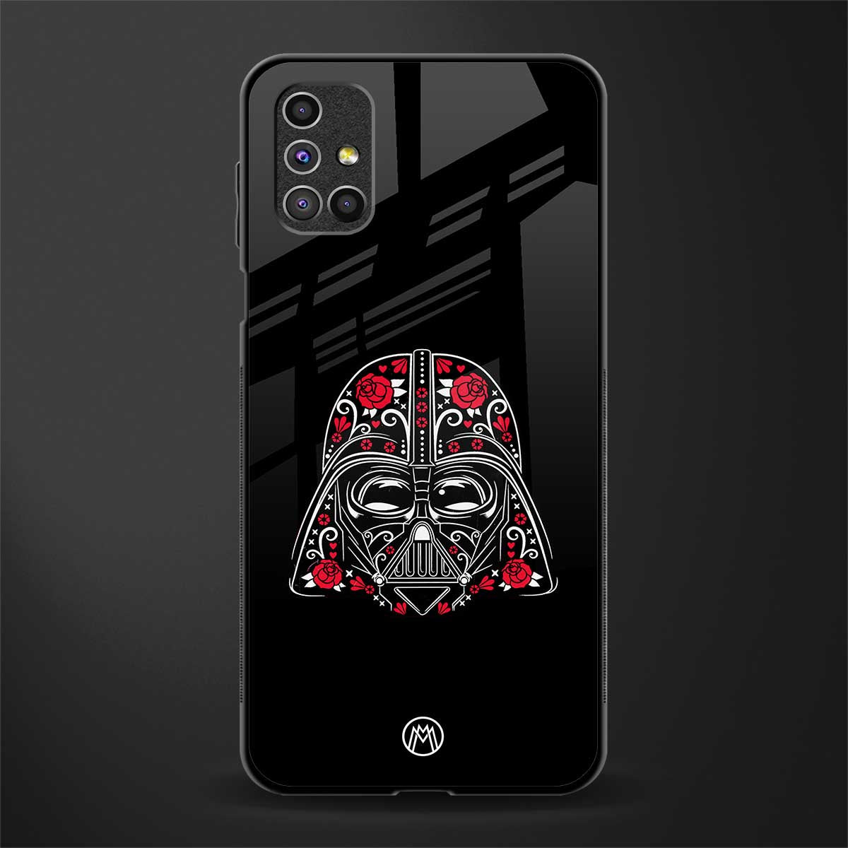 darth vader glass case for samsung galaxy m51 image