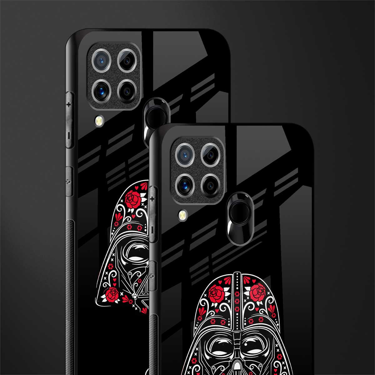 darth vader glass case for realme c15 image-2