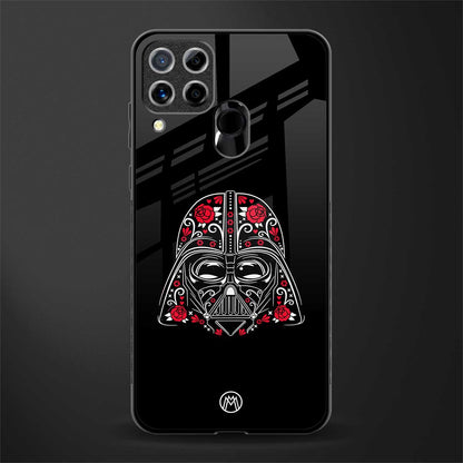 darth vader glass case for realme c15 image