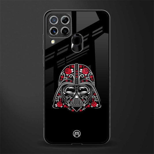 darth vader glass case for realme c15 image