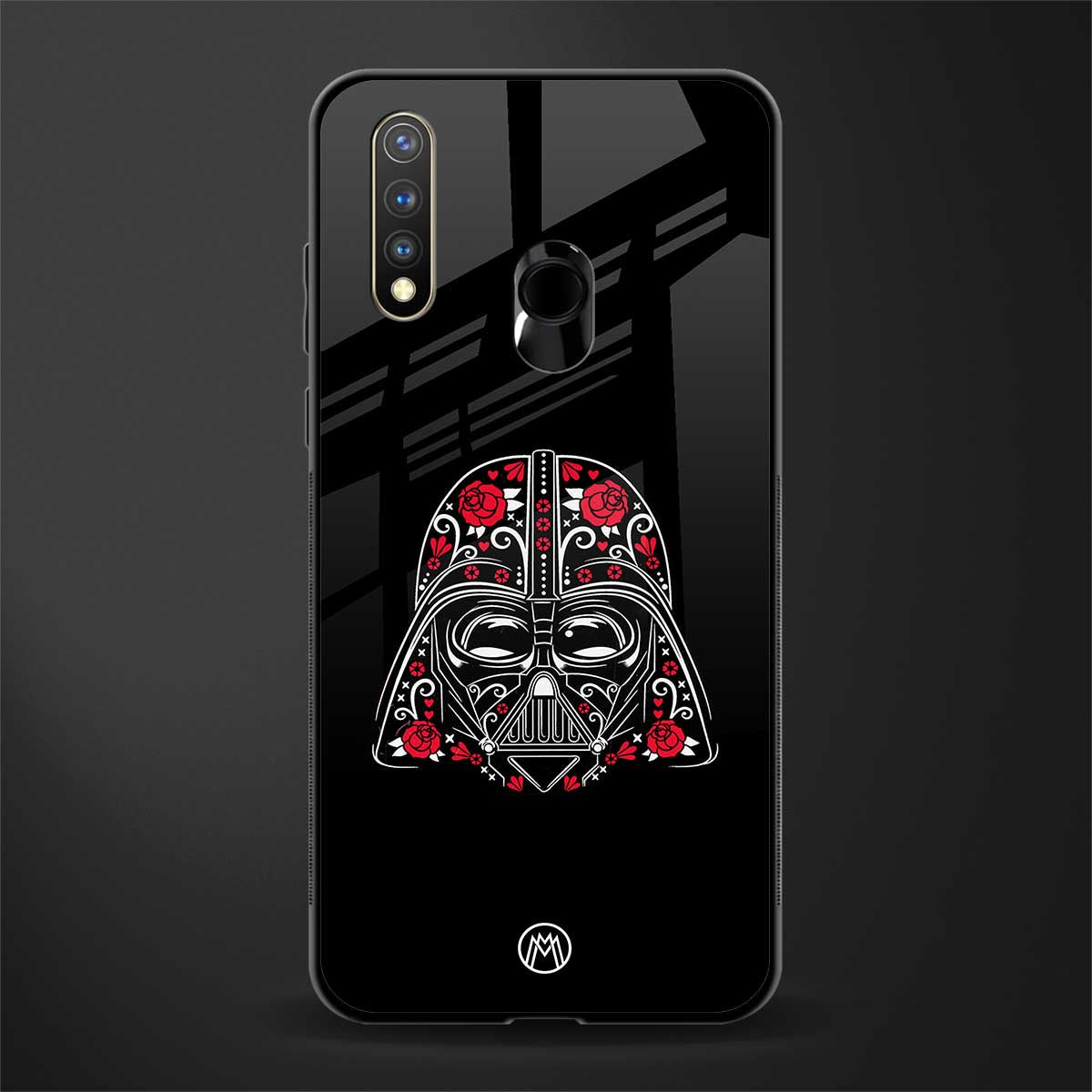 darth vader glass case for vivo y19 image