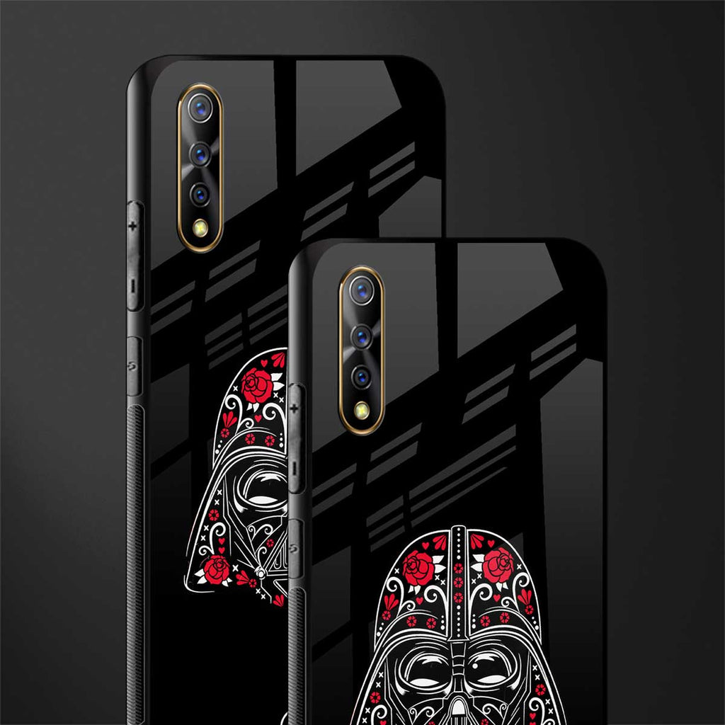 darth vader glass case for vivo z1x image-2