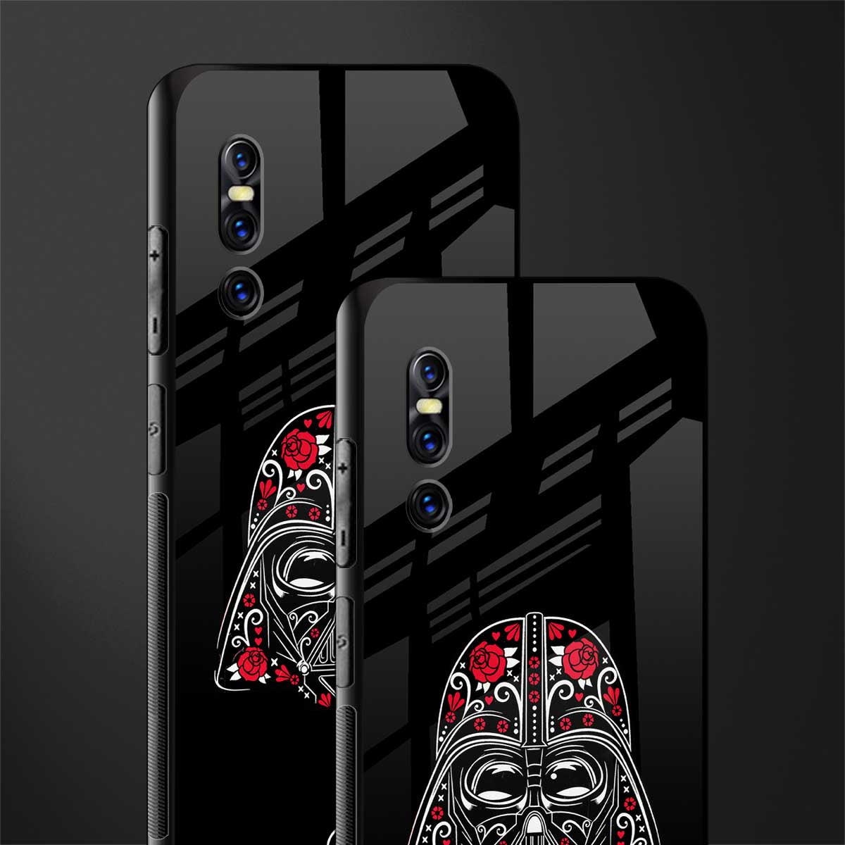 darth vader glass case for vivo v15 pro image-2