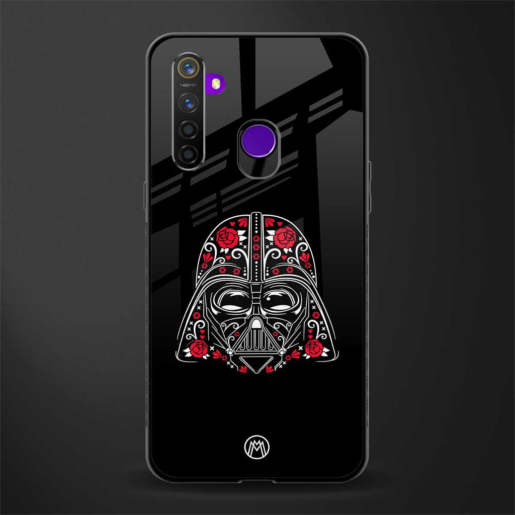 darth vader glass case for realme 5 pro image