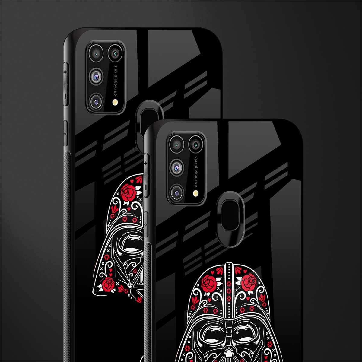 darth vader glass case for samsung galaxy m31 prime edition image-2