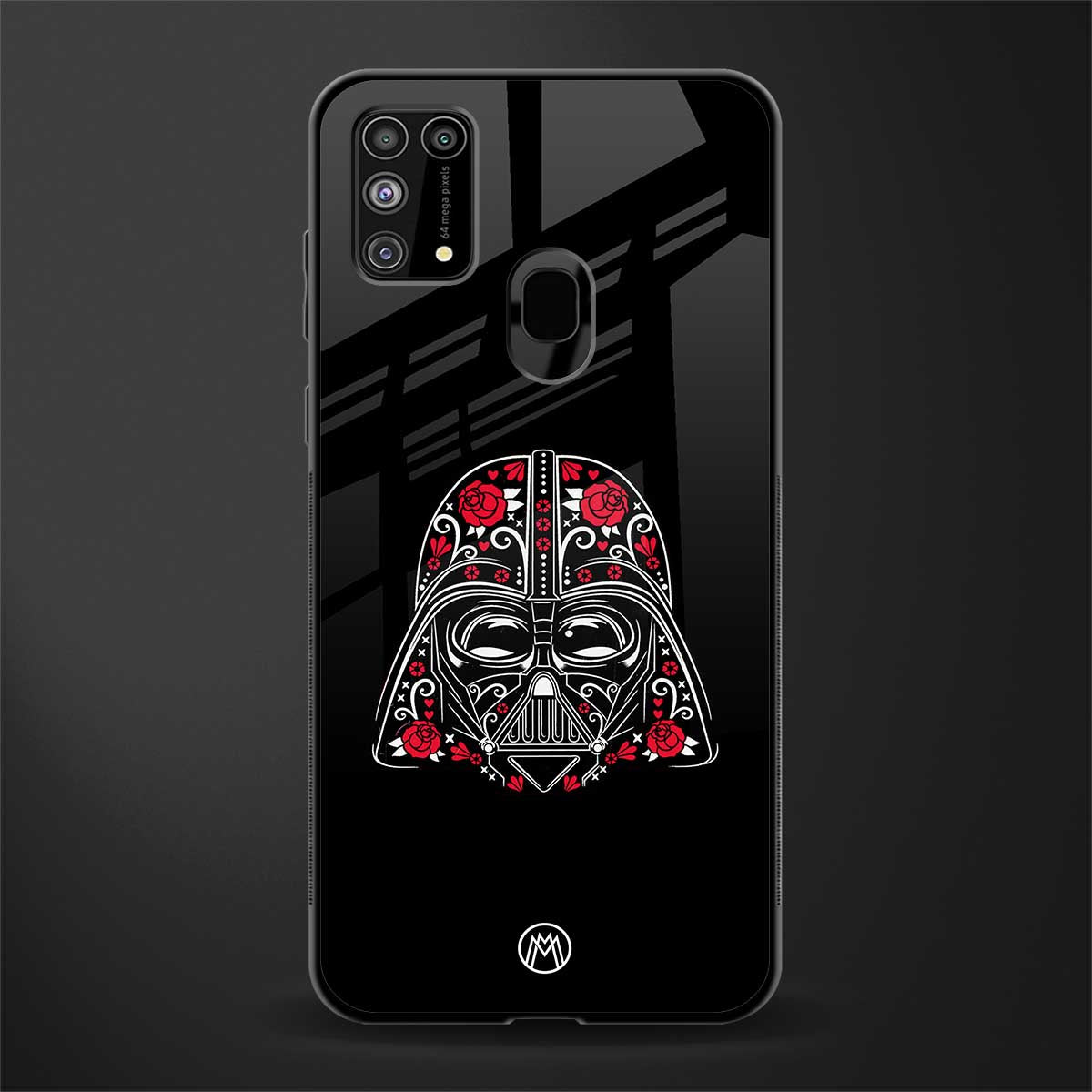 darth vader glass case for samsung galaxy m31 image