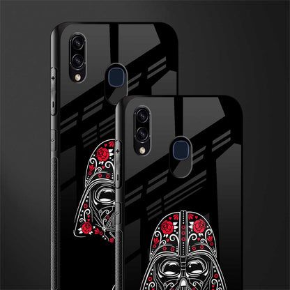 darth vader glass case for samsung galaxy a30 image-2