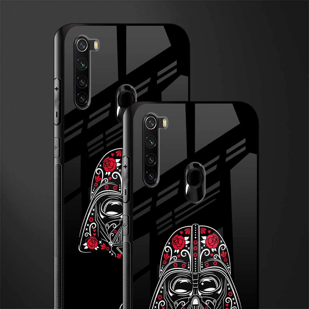 darth vader glass case for redmi note 8 image-2