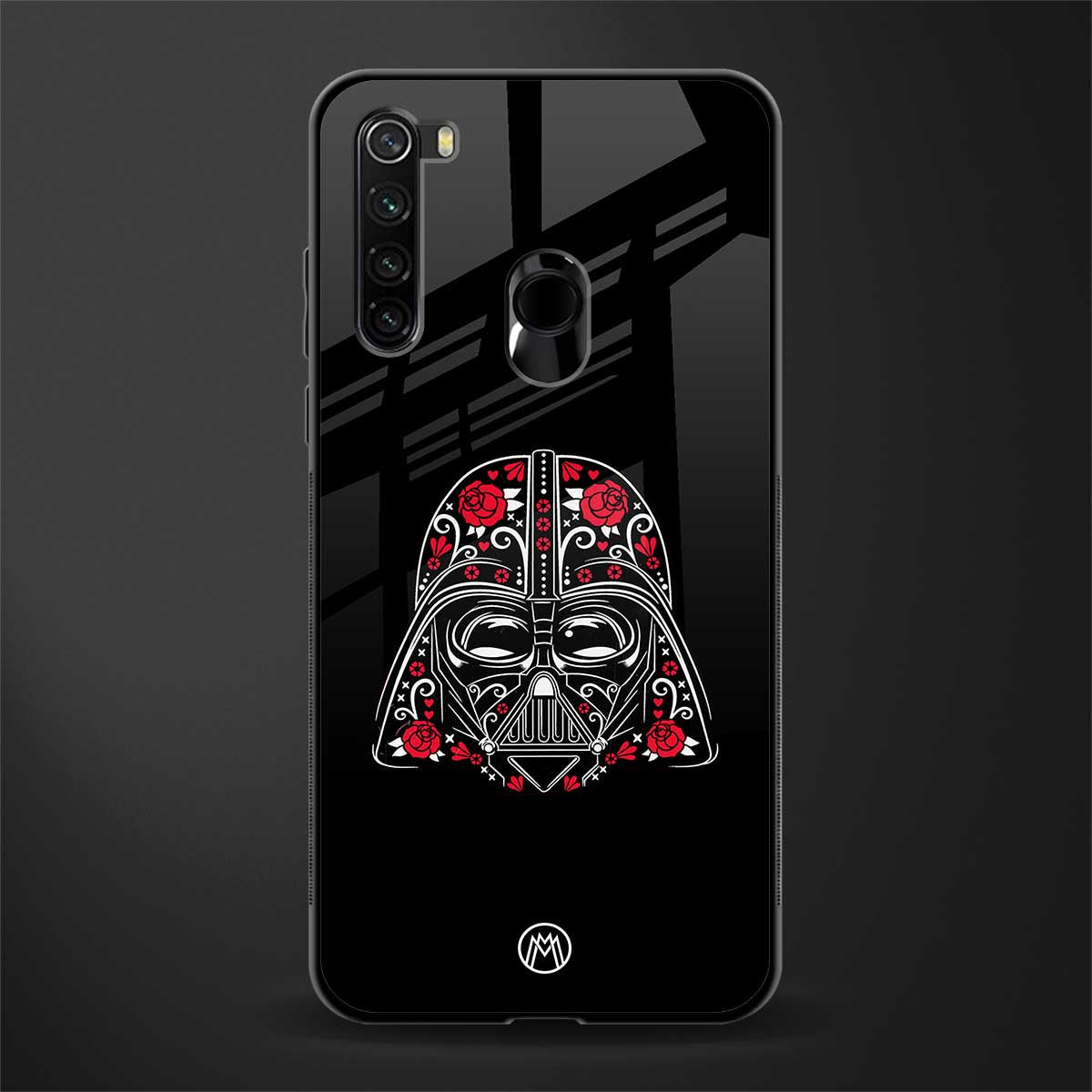 darth vader glass case for redmi note 8 image