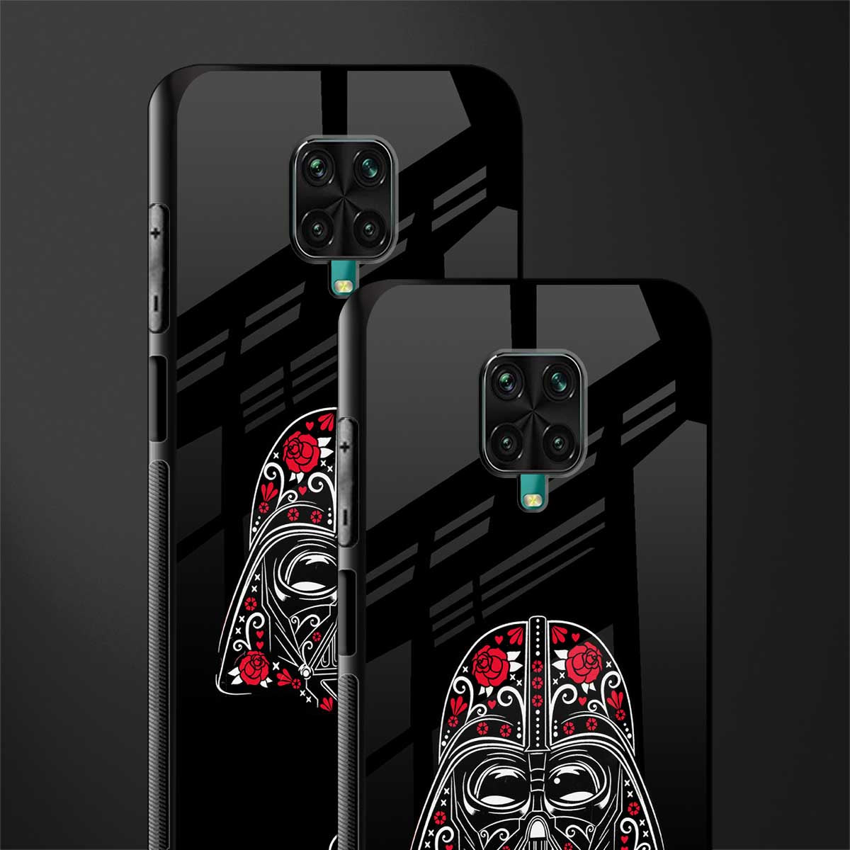 darth vader glass case for poco m2 pro image-2