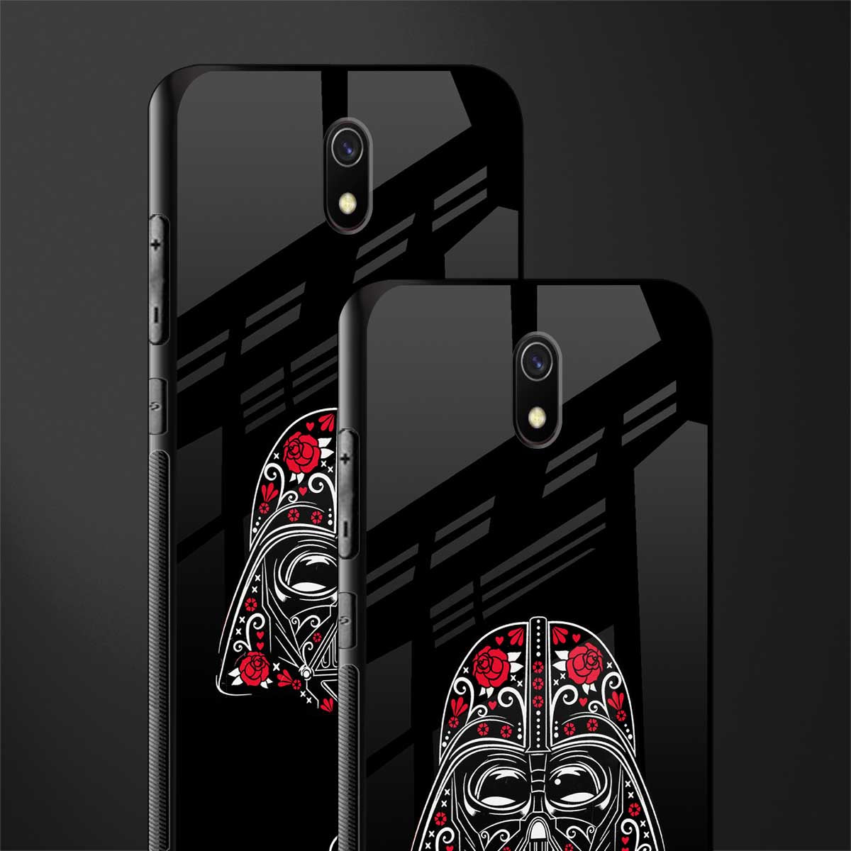 darth vader glass case for redmi 8a image-2