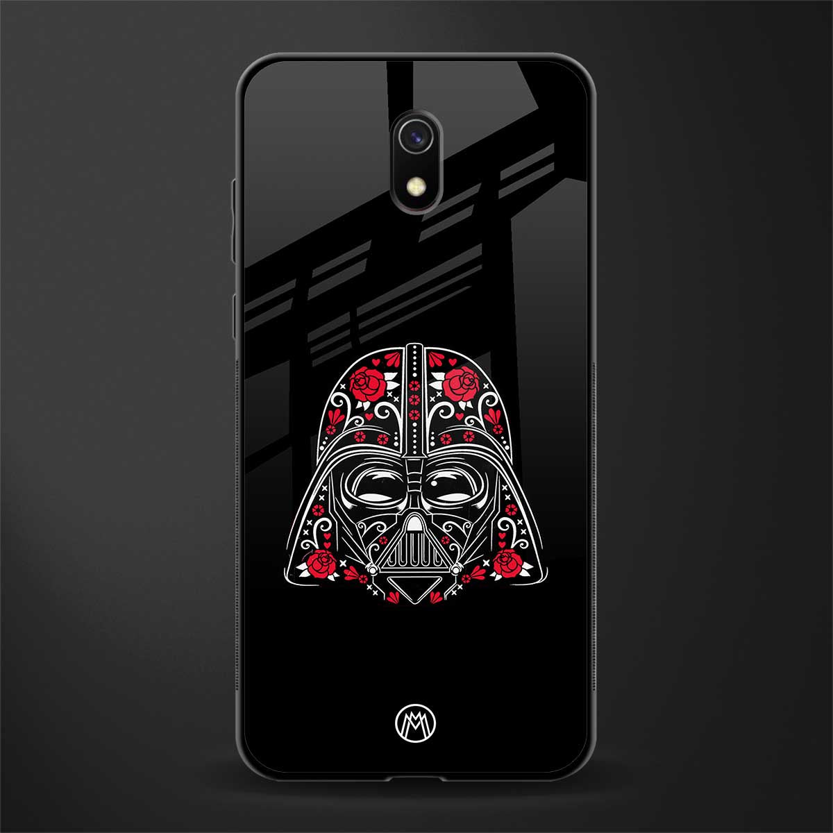 darth vader glass case for redmi 8a image