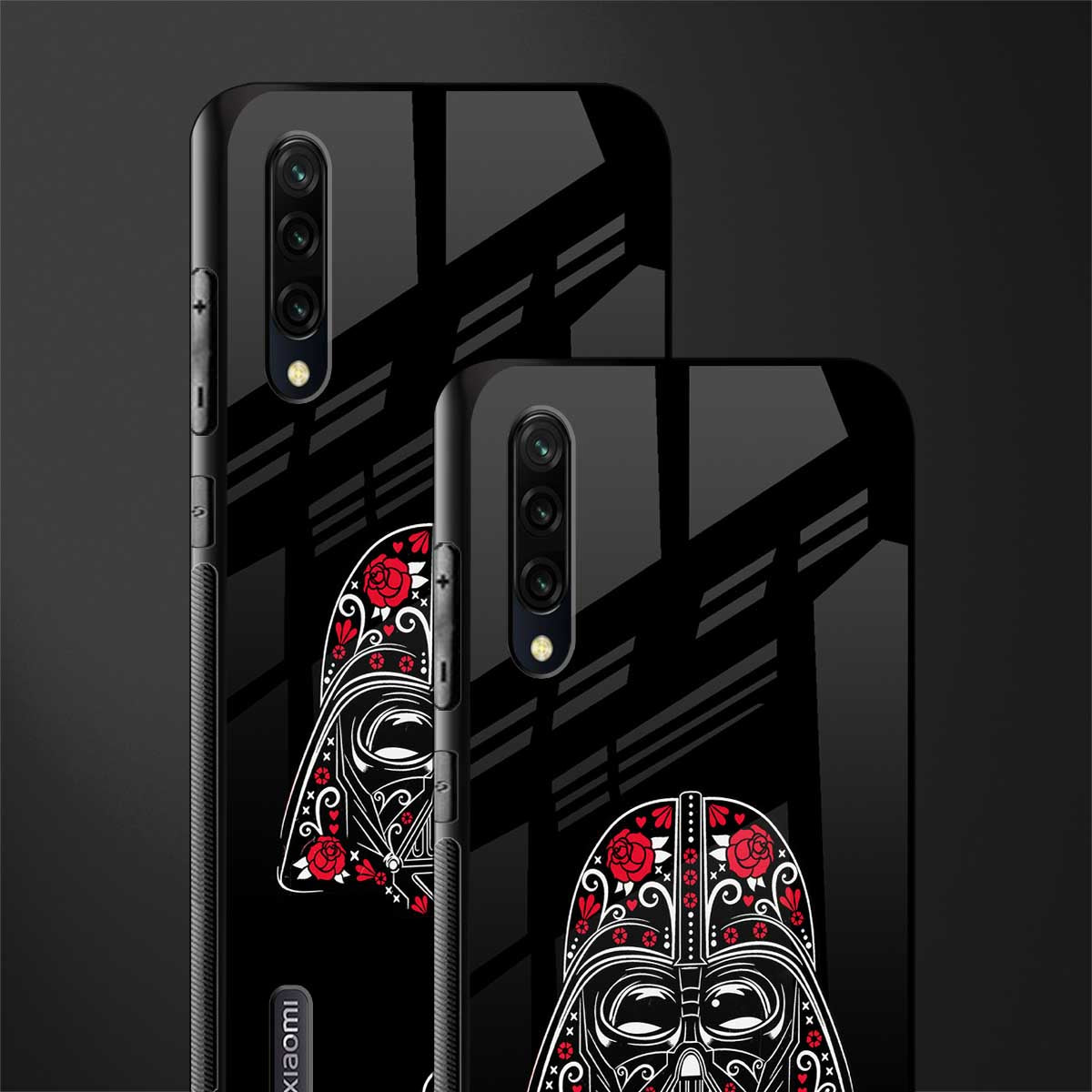 darth vader glass case for mi a3 redmi a3 image-2