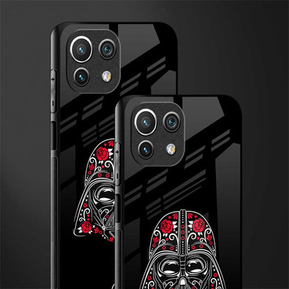 darth vader glass case for mi 11 lite image-2
