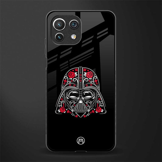 darth vader glass case for mi 11 lite image