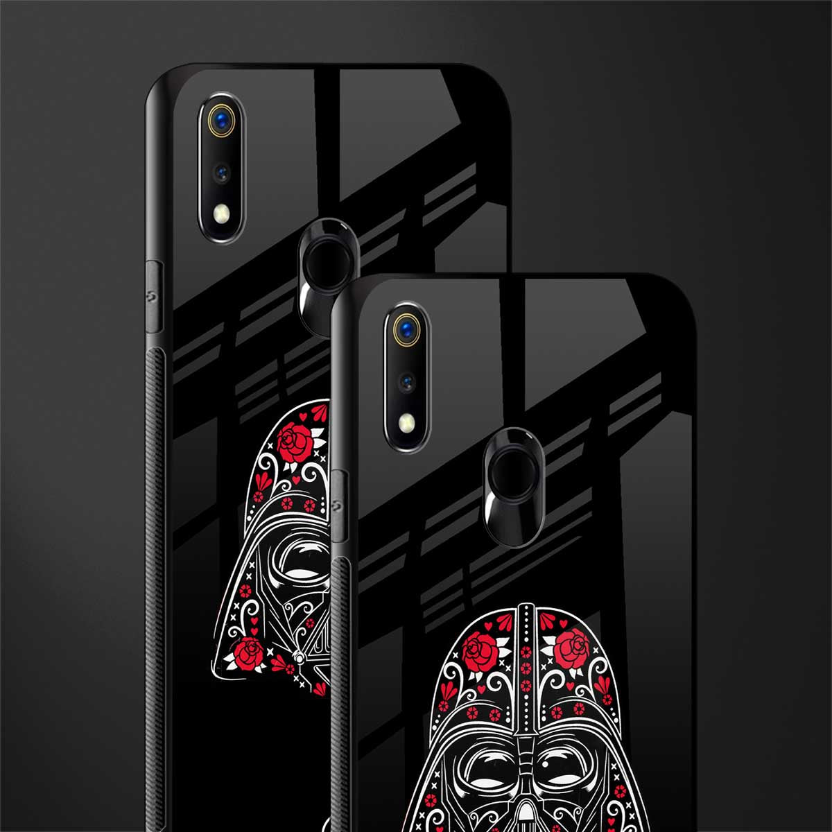 darth vader glass case for realme 3 pro image-2