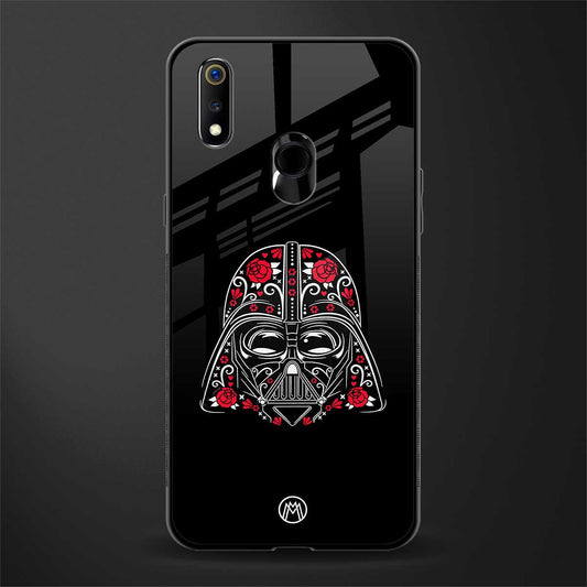 darth vader glass case for realme 3 image