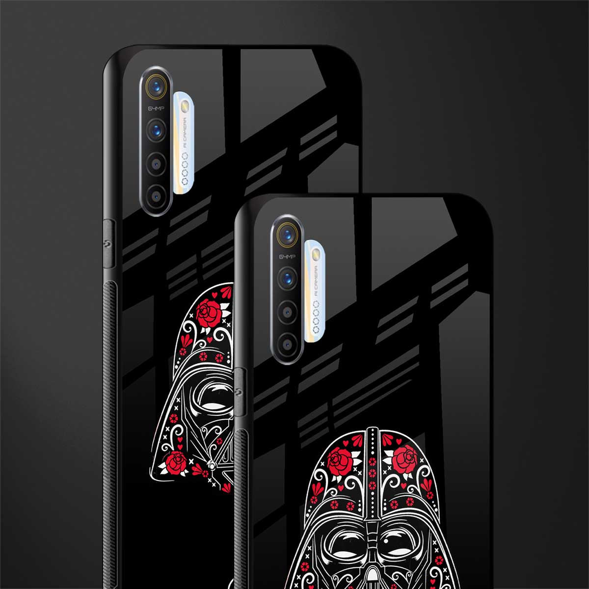 darth vader glass case for realme xt image-2