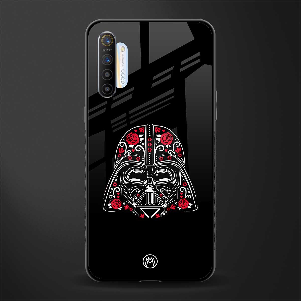 darth vader glass case for realme xt image