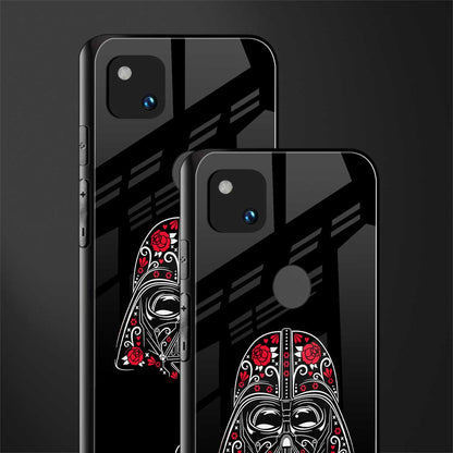 darth vader back phone cover | glass case for google pixel 4a 4g