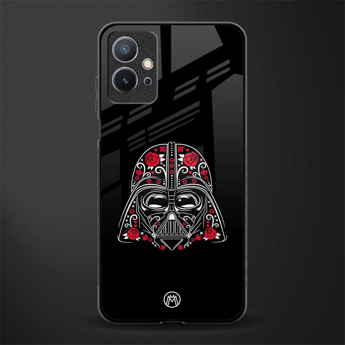 darth vader glass case for vivo t1 5g image