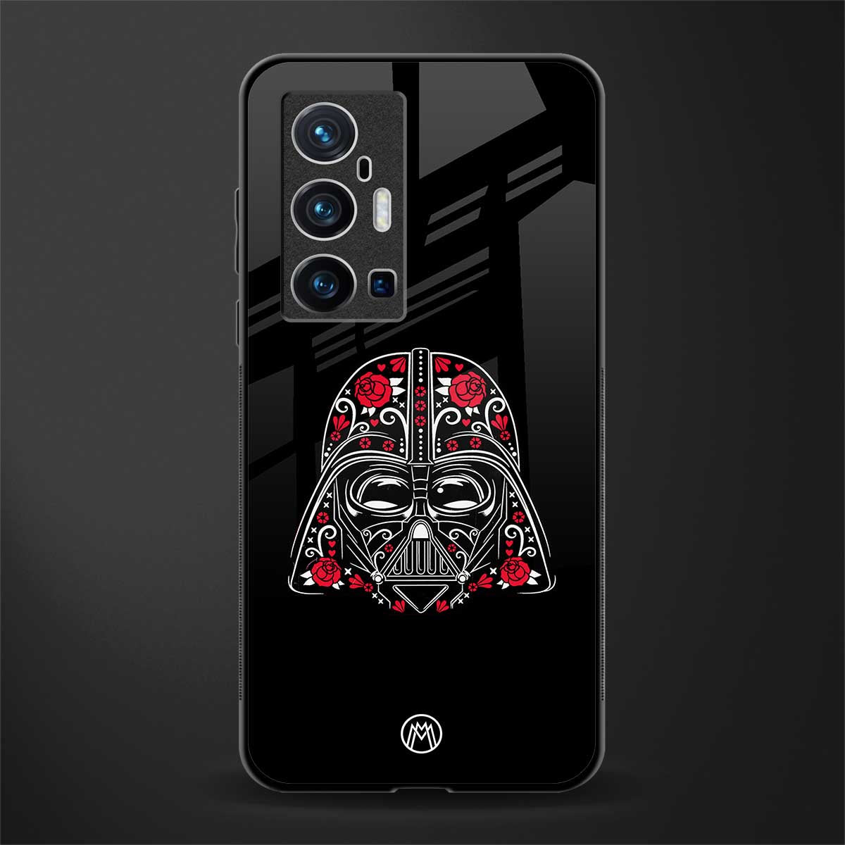 darth vader glass case for vivo x70 pro plus image