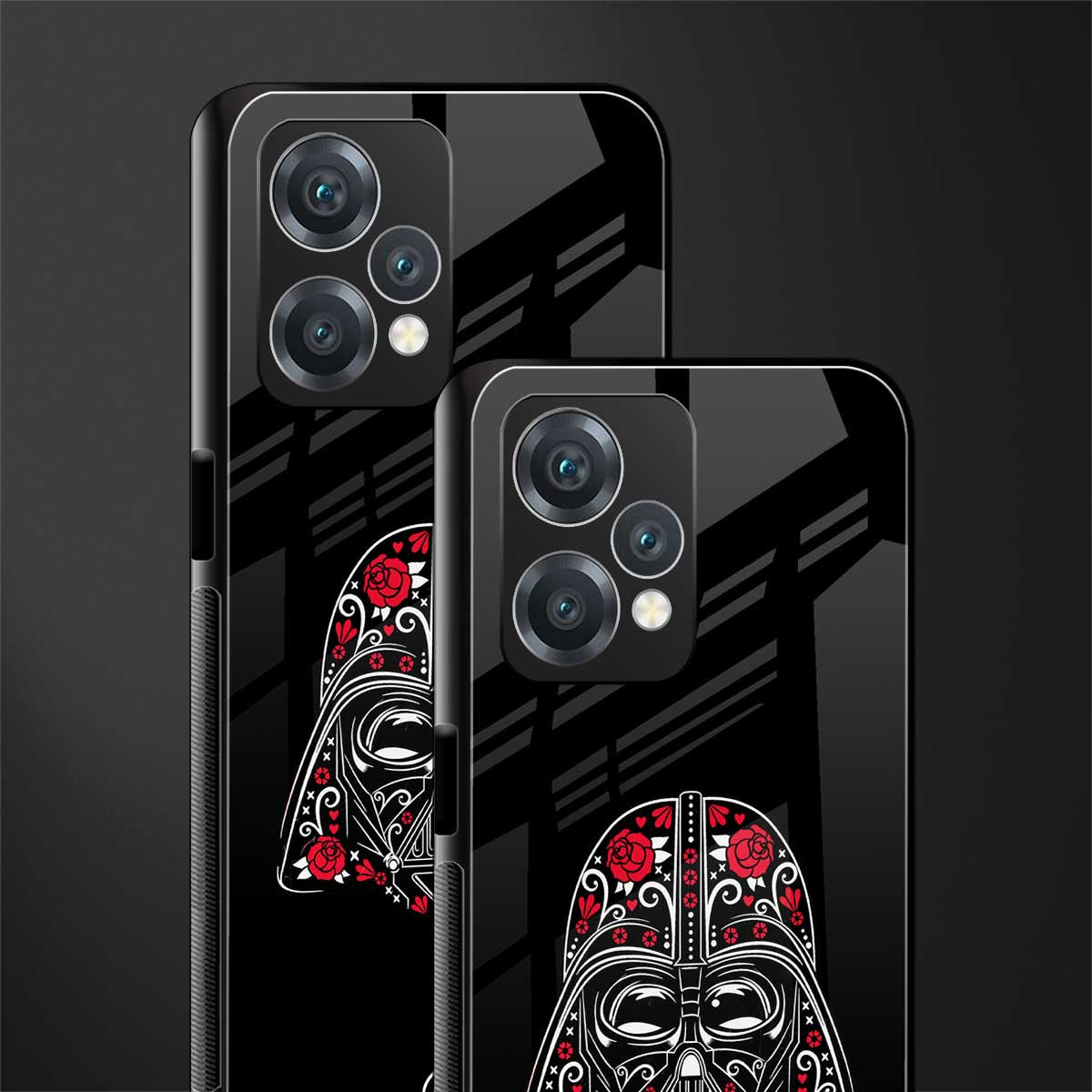 darth vader back phone cover | glass case for realme 9 pro 5g