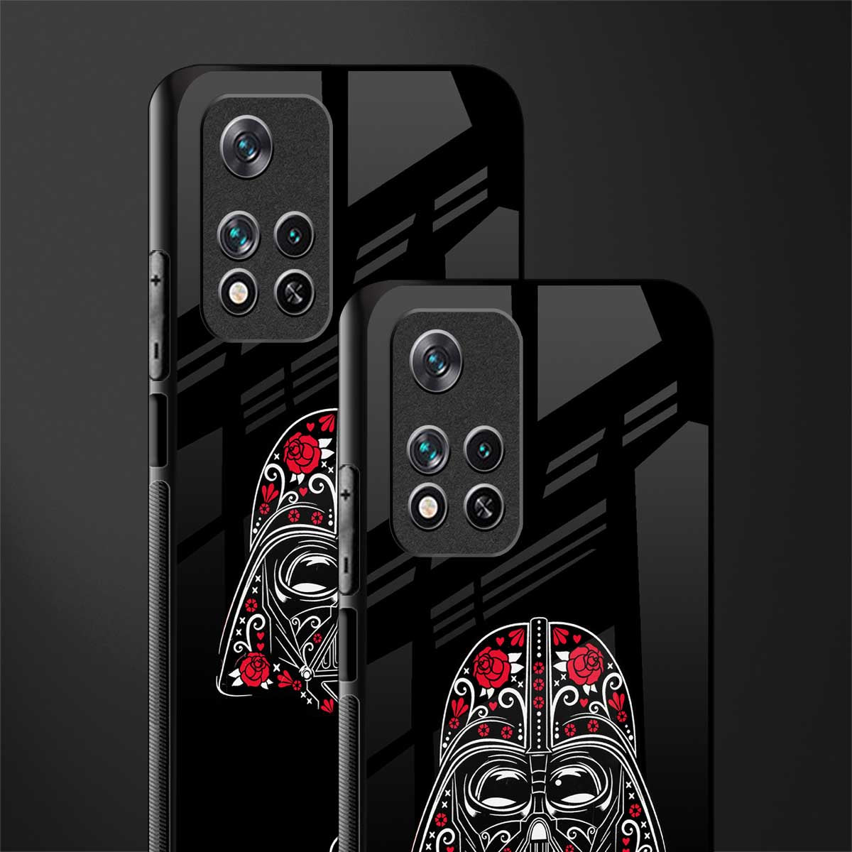darth vader glass case for poco m4 pro 5g image-2