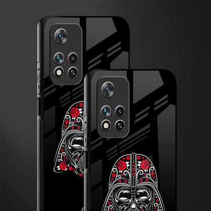 darth vader glass case for poco m4 pro 5g image-2